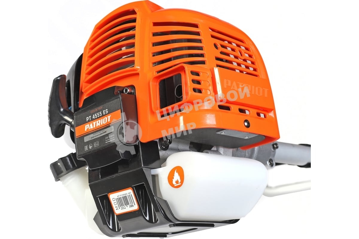 Бензиновый триммер PATRIOT PT 4555ES Country, с неразборной штангой