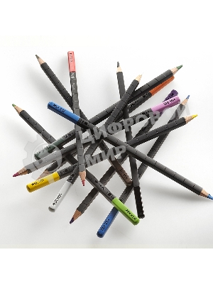 Карандаши цветные Moleskine WATERCOLOUR EW7P12COLA, акварельные, 12 цветов, металлическая коробка