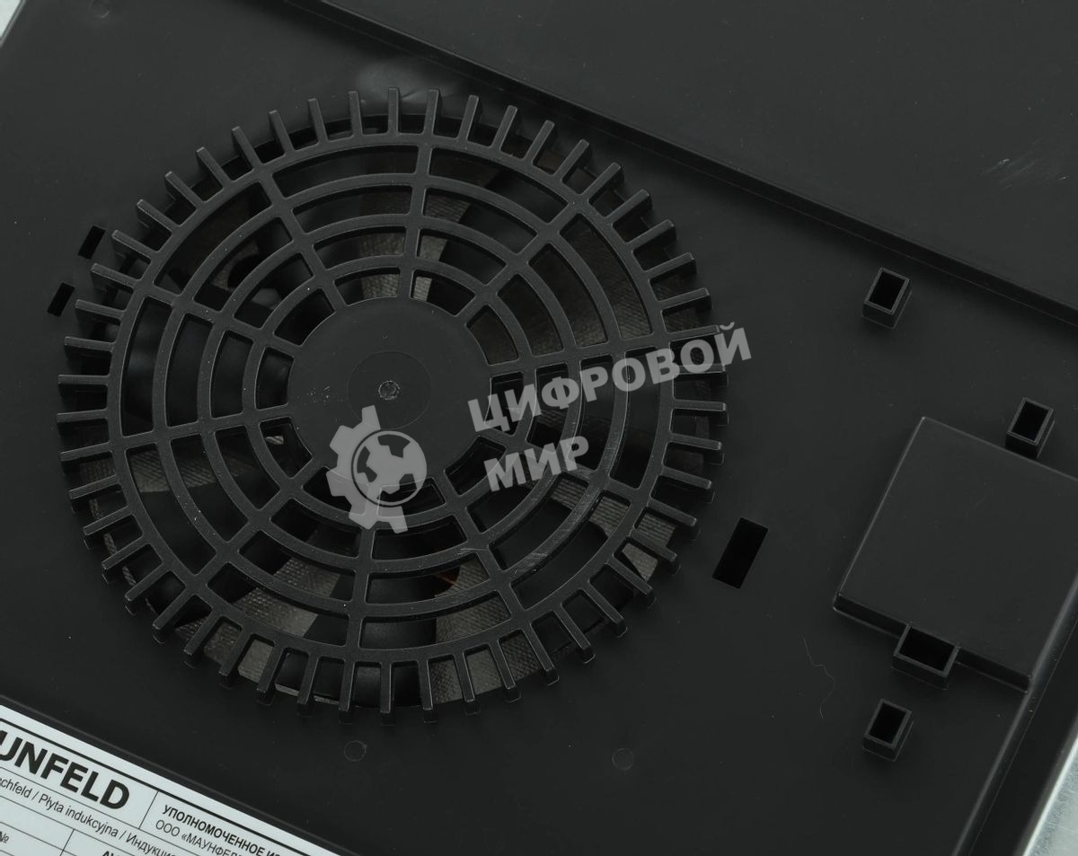 Индукционная варочная панель Maunfeld AVI292BK, конфорок: 2 шт., стеклокерамика, независимая, черный