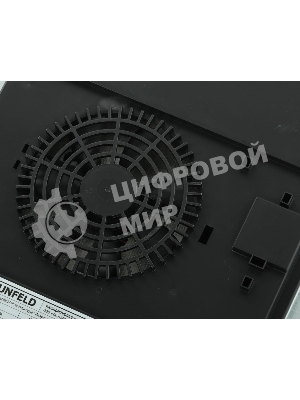 Индукционная варочная панель Maunfeld AVI292BK, конфорок: 2 шт., стеклокерамика, независимая, черный