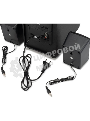 Микросистема Hyundai H-MS1404 черный 30Вт FM USB BT SD