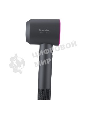 Фен Blackton Bt HD1818M серый/розовый, 1800 Вт, ионизация