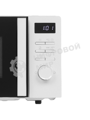 Микроволновая печь Gorenje MO20A3WH белый, 20 л, 800 Вт, переключатели - кнопки, поворотный механизм