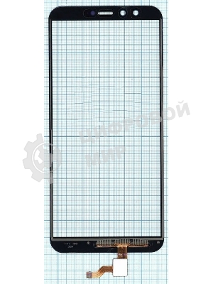 Сенсорное стекло (тачскрин) для Huawei Honor 9 Lite, синий