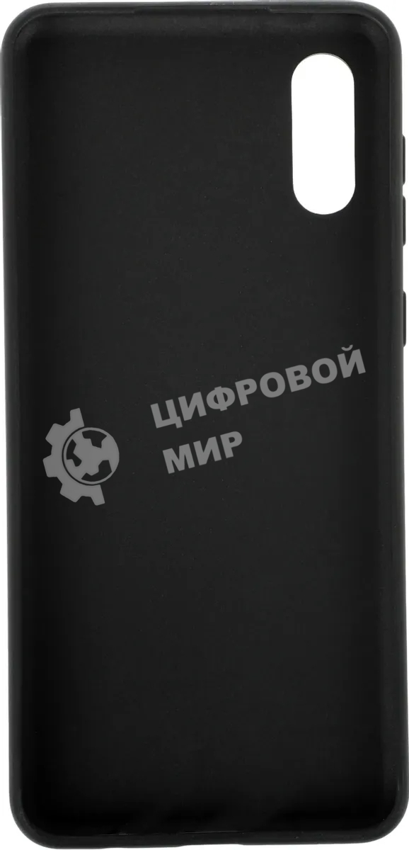 Чехол (клип-кейс) BoraSCO Silicone Case для Samsung Galaxy A02 черный