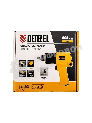 Ударный пневмогайковерт Denzel IW860, 1/2