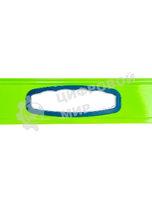 Уровень Сибртех алюминиевый УСМ-0,5-800, фрезерованный, 3 глазка, магнитный, рукоятки, 800 мм