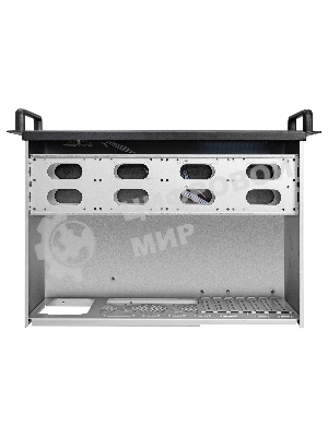Серверный корпус Procase 4U300-08 Корпус 4U server case,8HDD,черный,без блока питания PS/2 ATX,глубина 300мм, MB ATX 12