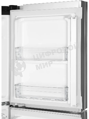 Холодильник Hitachi R-W660PUC7X GC шампань стекло двухкамерный 396/144л морозилка сверху, No Frost, Side by Side