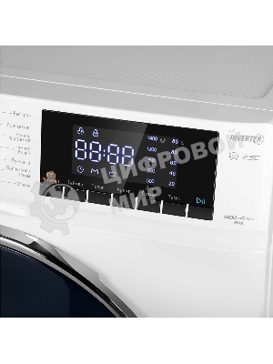 Стиральная машина Maunfeld MFWM148WH02 белый, загрузка фронтальная 8 кг, 1400 об/мин., класс: А+++