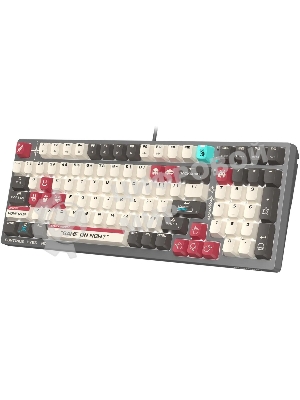 Клавиатура A4Tech Bloody S98 Pixels Red проводная USB серый/бежевый