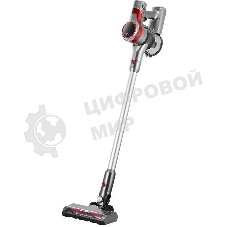 Пылесос ручной Kitfort КТ-5282, 200Вт, серый/красный