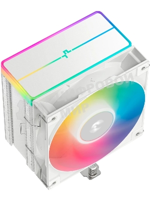 Кулер для процессора DEEPCOOL AG500 WH ARGB V2 белый 120мм алюминий+медь 1850rpm 29.4db 4-pin 240W 155мм