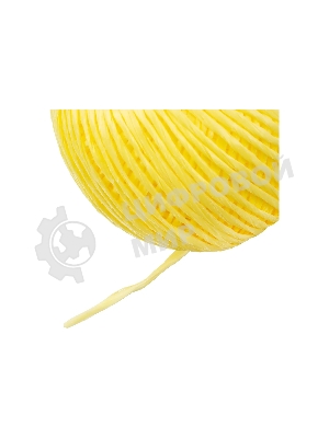 Шпагат полипропиленовый Сибртех 1200 текс, 1,7 мм, L 110 м, желтый