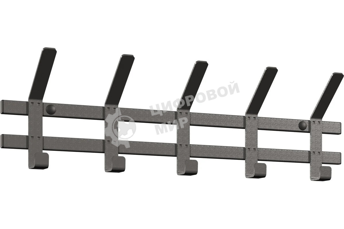 Вешалка настенная ЗМИ ТОРОНТО 5 ВНТ5 Гр