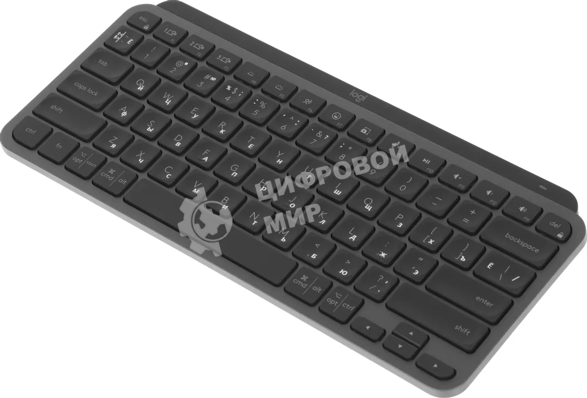 Клавиатура Logitech MX Keys Mini for Business беспроводная, Bluetooth, радиоканал, серый