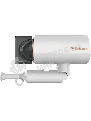 Фен SAKURA SA-4043W белый, 2000 Вт, компактный