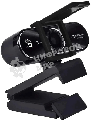 Веб-камера Bloody Gaming 1920x1080, 30 кадр/с, USB Type-A, микрофон (шумоподавление), автоматическая фокусировка, универсальное крепление