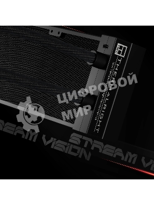 Система водяного охлаждения Thermalright Stream Vision 360 Soc-AM5/AM4/1200/1700/1851 черный 4-pin 28.1dB Al LCD Ret (S-VISION-360-BL)