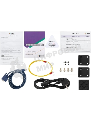 Коммутатор SNR SNR-S2989G-48TX-POE, 48×1 Гбит/с PoE + 4×10 Гбит/с SFP+, управляемый