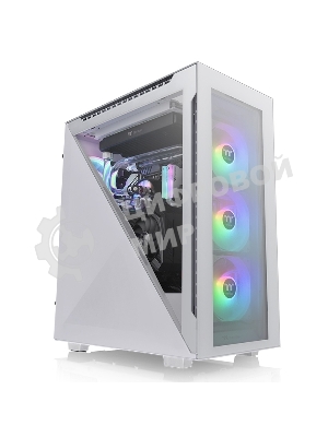 Компьютерный корпус Thermaltake Divider 500 TG Snow ARGb CA-1T4-00M6WN-01 White/Win/SPCC/Tempered Glass*4/120мм ARGb Fan*3/120мм Standard Fan*1 (527897)