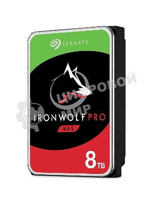 Жесткий диск Seagate SATA-III 8Tb ST8000NT001 NAS Ironwolf Pro 512E (7200rpm) 256Mb 3.5