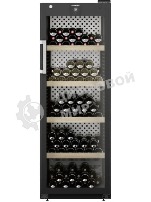 Винный шкаф Liebherr WPbli 5031 черный, 426 л, 1 отсек, 196 бут., класс F
