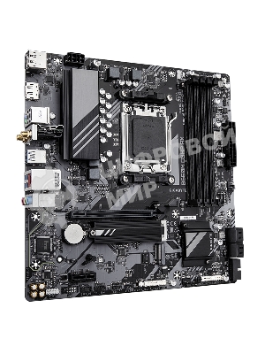 Материнская плата Gigabyte B650M D3HP AX (V1.2), AM5, AMD B650, 4xDDR5, 4xSATA, 2xM.2, 1xPCI-E 4.0 x16, 1xPCI-E 4.0 x1, 3xUSB-A 3.2 Gen 1, 1xUSB-C 3.2 Gen 2, 1x 2.5Gb LAN, 3x3.5 мм, 7.1, Micro-ATX