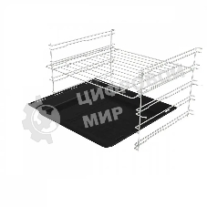 Духовой шкаф электрический Gorenje BO6725E02NBG черный