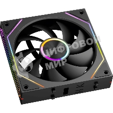 Вентилятор для корпуса PcCooler F3 X120 BK ARGb 120х120x25 черный 4-pin 28.4дБ (F3X120-BKAC012-GL) Ret