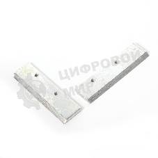 Ножи сменные B 250 для шнека D 250B, диаметр 250мм (пара)