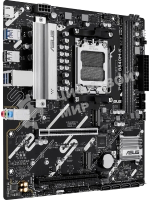 Материнская плата Asus PRIME B840M-K Socket AM5 AMD B840 2xDDR5 mATX AC`97 8ch(7.1) 2.5Gg RAID+HDMI