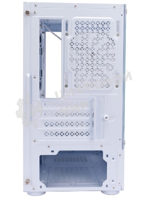 Компьютерный корпус 1STPLAYER MIKU Mi2-A белый, mATX, 3x120мм LED fans