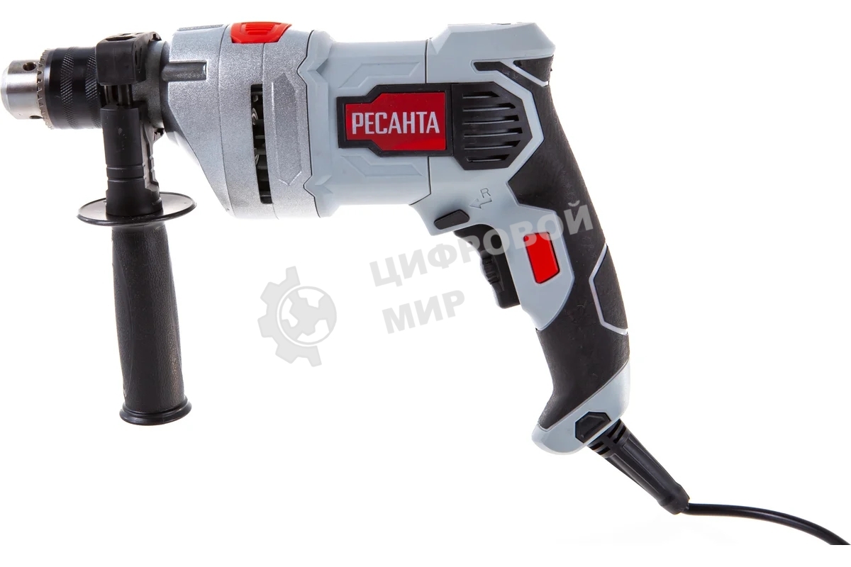 Дрель ударная Ресанта ДУ-16/1100МК 1100Вт патрон:кулачковый реверс