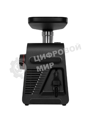 Мясорубка электрическая Bosch MFWS440B черный, 1900 Вт, 2.5 кг/мин, реверс, защита от перегрузки, насадки - 7