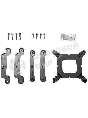 Кулер для процессора Ocypus Gaммa A40 BK ARGb черный 100мм алюминий+медь 2400rpm 29.5db 4-pin 200W 133мм