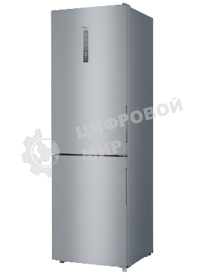Холодильник Haier CEF535ASD серебристый двухкамерный, 241/105л, морозилка снизу, No Frost