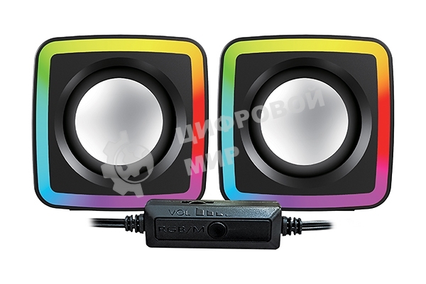 Активная акустическая система 2.0 Qumo GLOW AS014