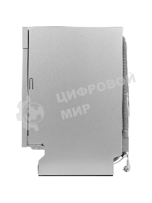 Встраиваемая посудомоечная машина Korting KDI 45570, нержавеющая сталь, 44.8 см, 10 компл., 47 дБ, класс A++