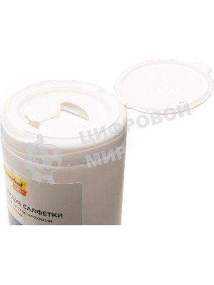 Салфетки Silwerhof DAILY для компьютеров и оргтехники туба 100 шт влажных