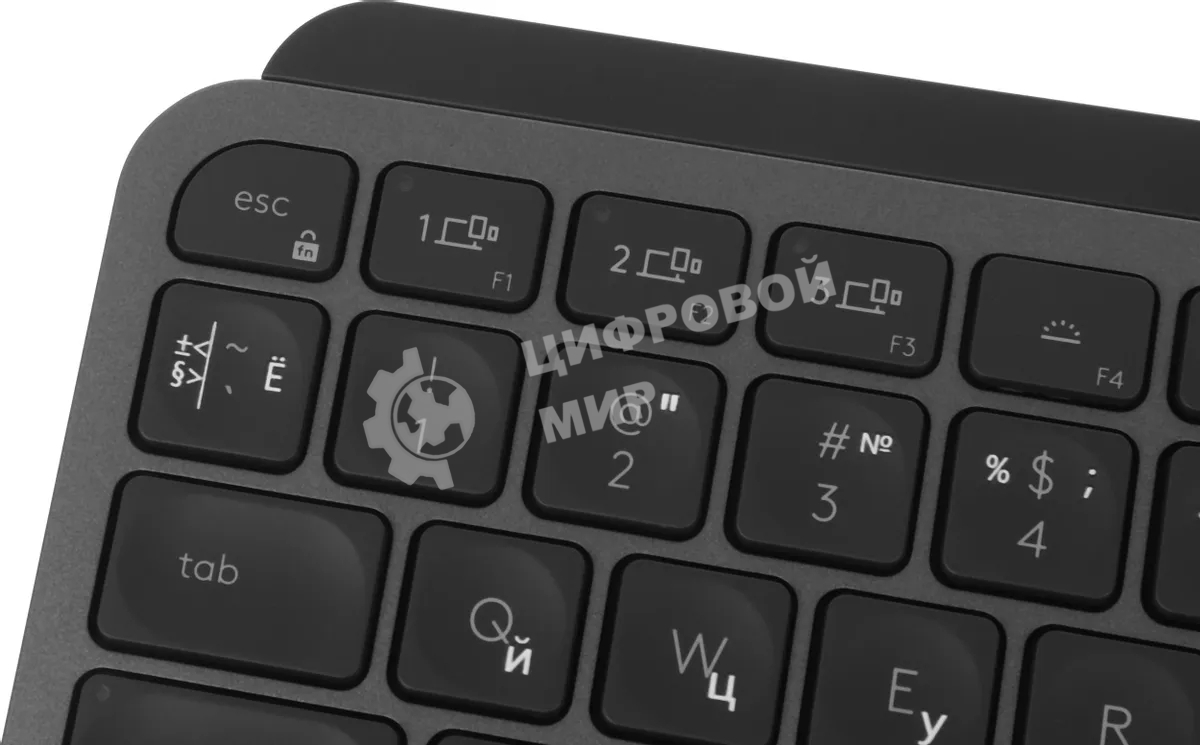 Клавиатура Logitech MX Keys Mini for Business беспроводная, Bluetooth, радиоканал, серый