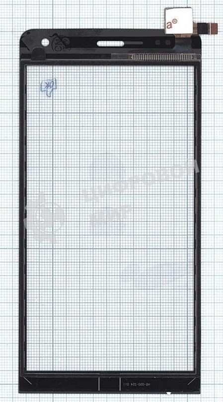 Сенсорное стекло (тачскрин) для Explay Neo, черное