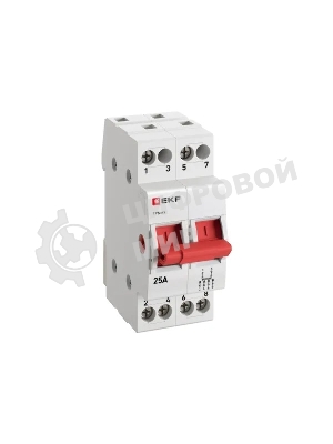 Переключатель трехпозиционный ТПС-63 2P 25А PROxima EKF TPS225