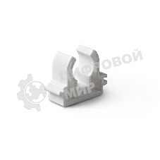Опора 63 полипропиленовая одинарная PPR белая