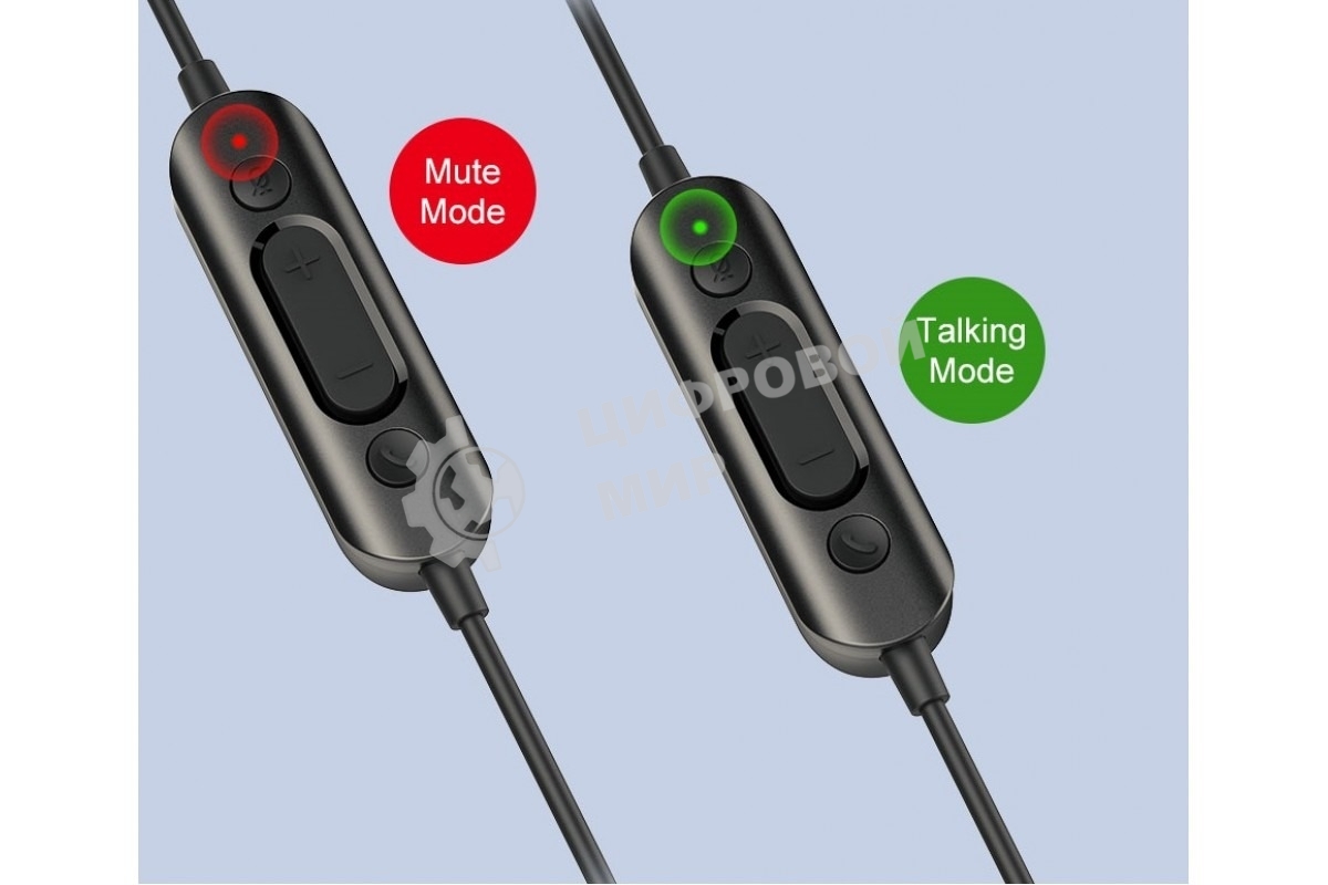 Гарнитура проводная бинауральная USB-гарнитура Fanvil, HT302-U, стерео, HD звук, USB