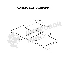 Индукционная варочная панель LEX EVI 320 F DS независимая, серый