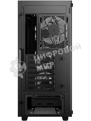 Компьютерный корпус Deepcool MATREXX 55 V4 без БП, боковое окно (закаленное стекло), 3xARGb LED 140мм вентилятора спереди, 1xARGb LED 120мм вентилятор сзади, черный, ATX