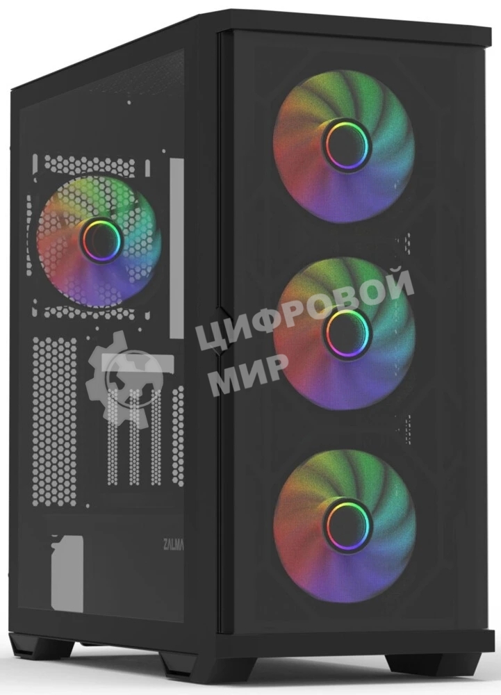 Компьютерный корпус ZALMAN Z10 DUO, ATX, BLACK, WINDOW, 2x3.5