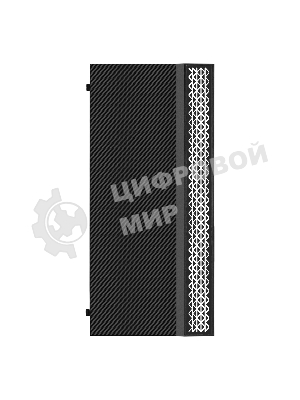 Компьютерный корпус Miditower ExeGate EVO-9211-500NPX (ATX, БП 500NPX с вент. 12см, с окном, 2хUSB+1хUSB3.0, HD аудио, черный, 1 вент. с RGb подсветкой)