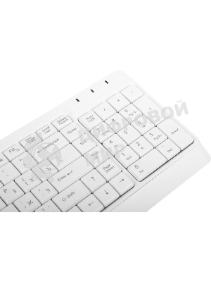 Комплект клавиатура+мышь A4Tech FStyler F1512 проводной, USB, 1200 DPI, белый